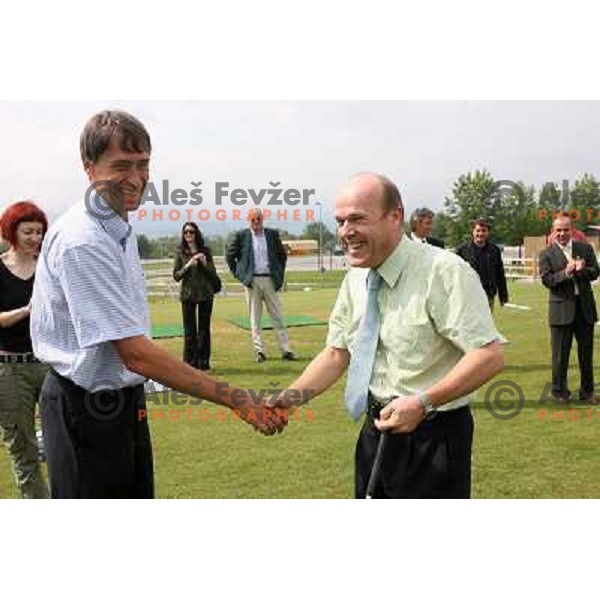 Ales Babnik in Marjan Jurenec 