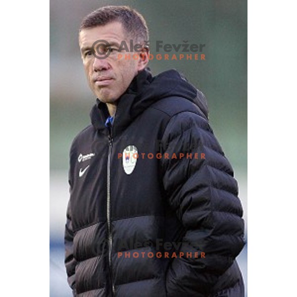 Srecko Katanec, head coach of Slovenia National football team during practice session at ZAK stadium, Ljubljana on November 10, 2014
