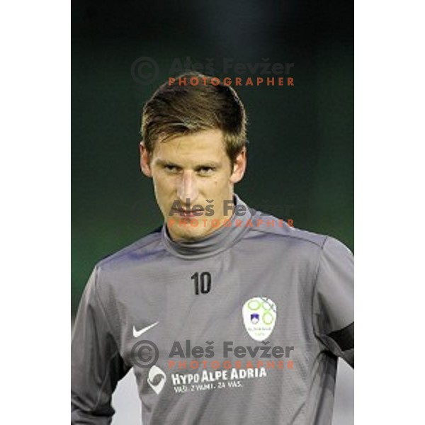 Valter Birsa of Slovenia National football team during practice session at ZAK stadium, Ljubljana on November 10, 2014