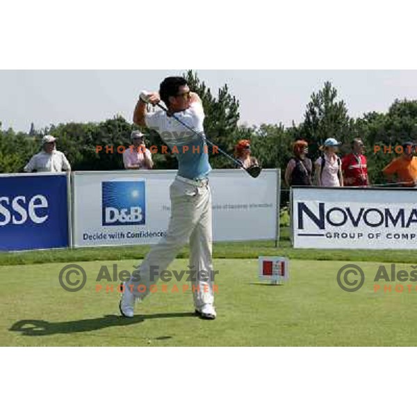 Matjaz Gojcic during second round of BA-CA Open in Fontana, Austria 8.June 2007. Photo by Ales Fevzer 