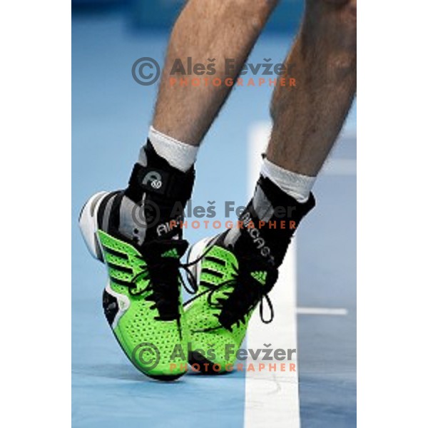 Andy Murray (GB) at ATP finals tennis tournament in O2 Arena, London, Great Britain, November 16, 2013