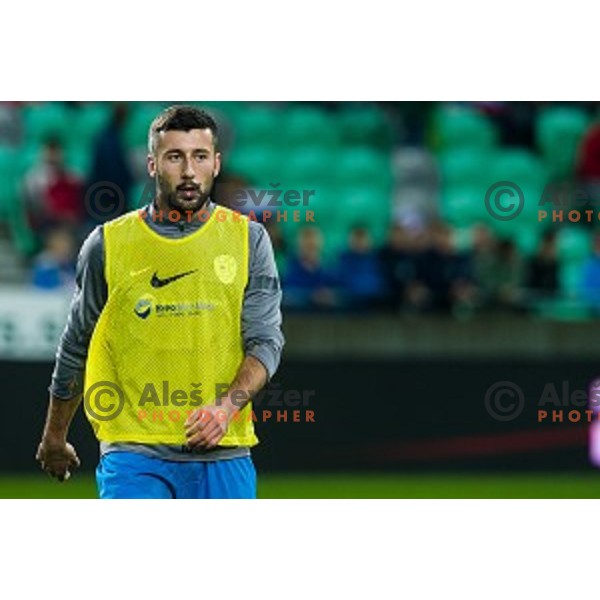 Dominik Maroh in action during football match Slovenia - Colombia, Src Stozice, Ljubljana, Slovenia, 18.11.2014