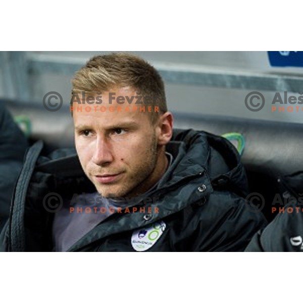Dzengis Cavusevic in action during football match Slovenia - Colombia, Src Stozice, Ljubljana, Slovenia, 18.11.2014