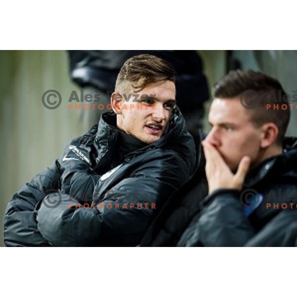 Petar Stojanovic in action during football match Slovenia - Colombia, Src Stozice, Ljubljana, Slovenia, 18.11.2014