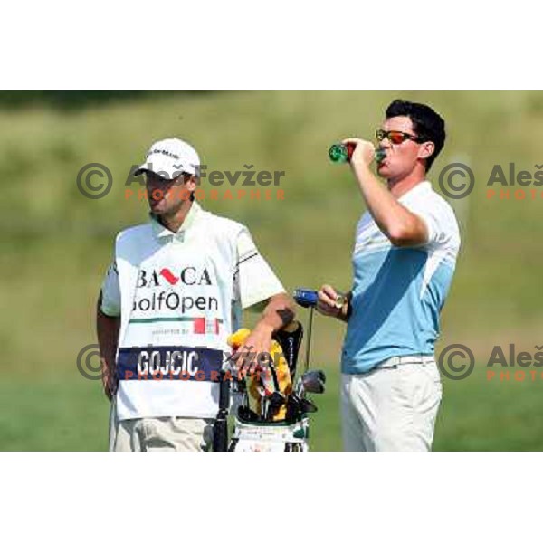 Burnik and Gojcic at second round of BA-CA Open in Fontana, Austria 8.June 2007. Photo by Ales Fevzer 