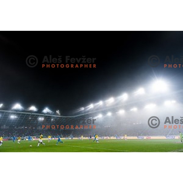 in action during football match Slovenia - Colombia, Src Stozice, Ljubljana, Slovenia, 18.11.2014