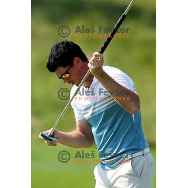 Matjaz Gojcic (SLO) in action during second round of European Tour BA-CA Open in Fontana, Austria on June 8, 2007