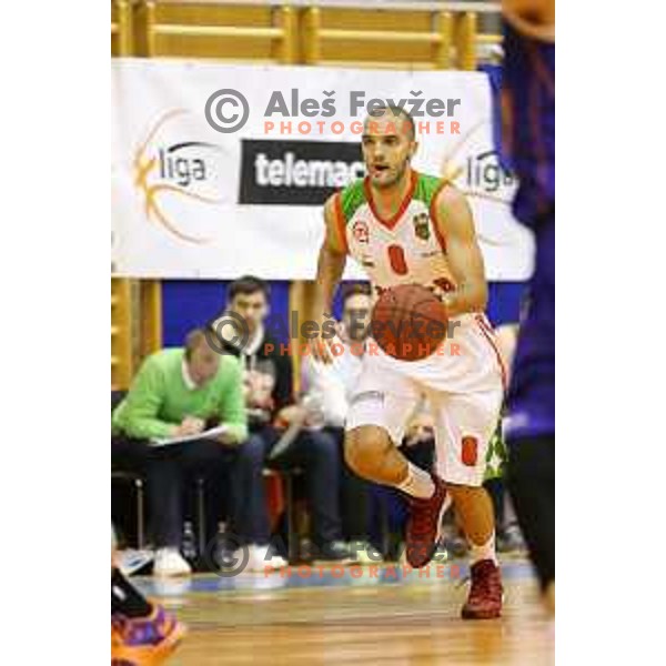 Boban Tomic at basketball match Grosbasket-Helios Suns in Telemach league, Grosuplje, Slovenia on November 22,2014