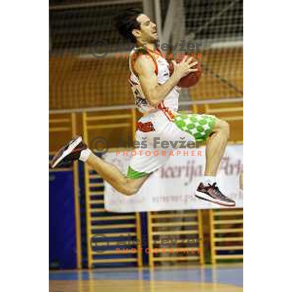 Miha Fon at basketball match Grosbasket-Helios Suns in Telemach league, Grosuplje, Slovenia on November 22,2014
