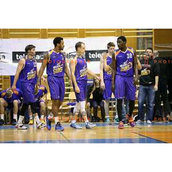 basketball match Grosbasket-Helios Suns in Telemach league, Grosuplje, Slovenia on November 22,2014