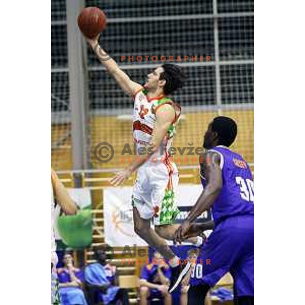 Miha Fon at basketball match Grosbasket-Helios Suns in Telemach league, Grosuplje, Slovenia on November 22,2014