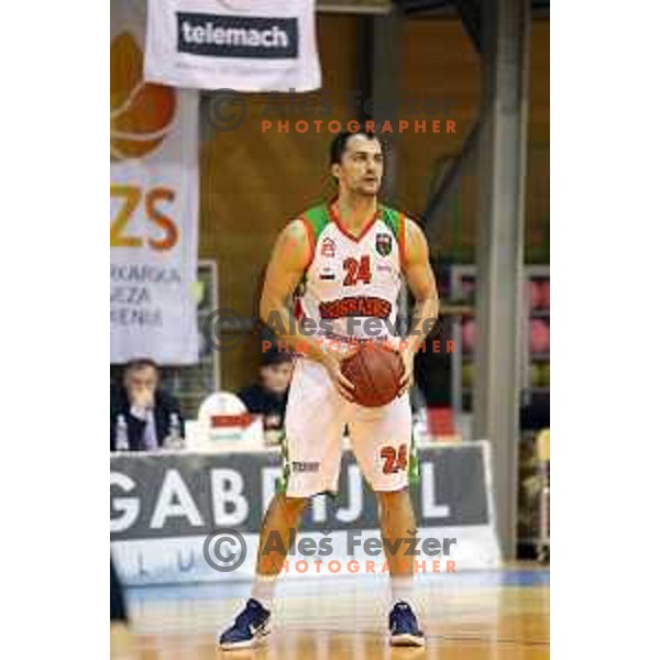 Zeljko Zagorac at basketball match Grosbasket-Helios Suns in Telemach league, Grosuplje, Slovenia on November 22,2014