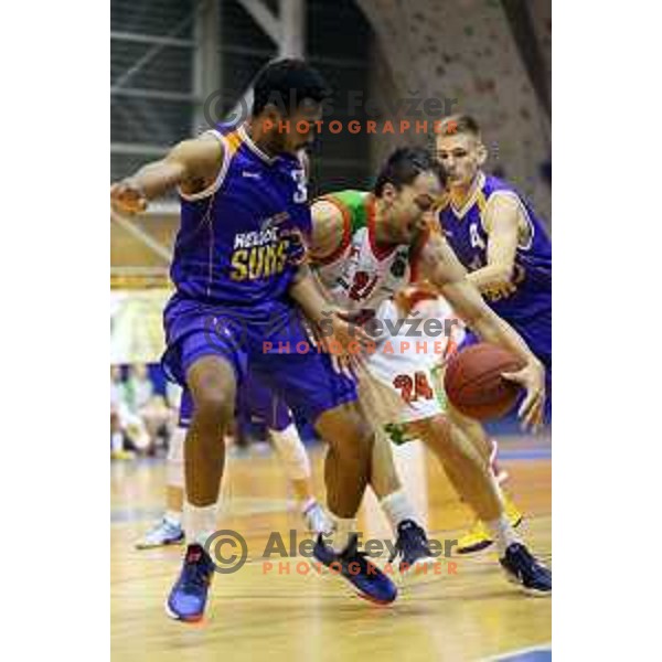 Zeljko Zagorac at basketball match Grosbasket-Helios Suns in Telemach league, Grosuplje, Slovenia on November 22,2014