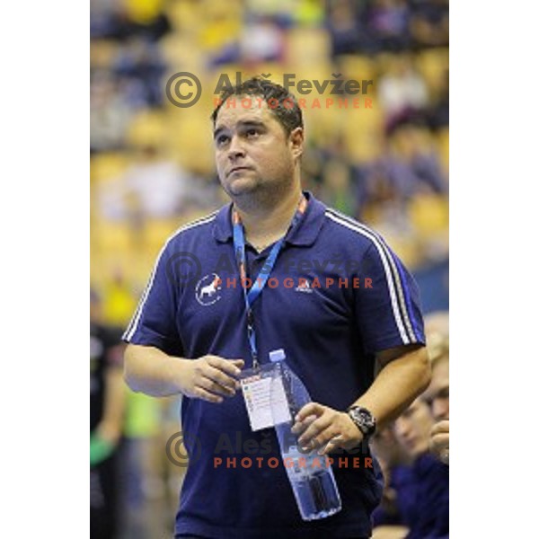 Branko Tamse at handball match Celje Pivovarna Lasko-Rhein Neckar Lowen in EHF Champions league, played in Zlatorog Hall, Celje, Slovenia on November 23, 2014