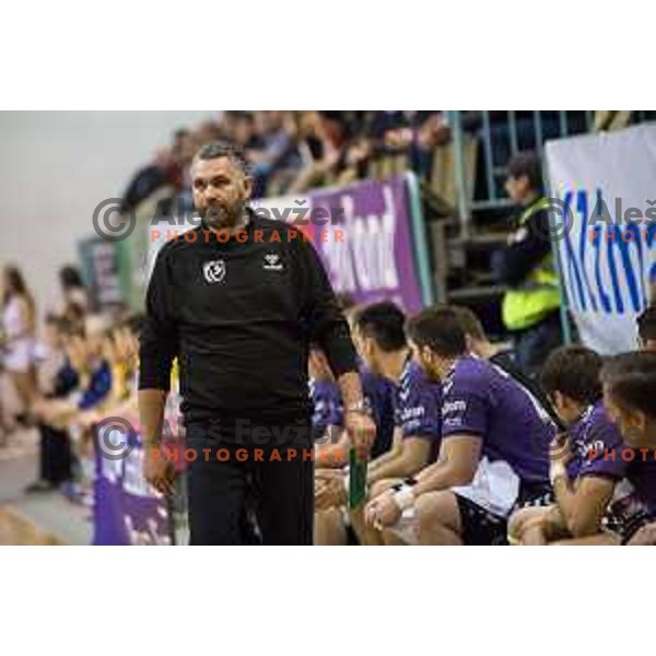 Boris Denic in action during handball match Maribor Branik - Celje pivovarna Lasko, Maribor 3.12.2014, Tabor Hall