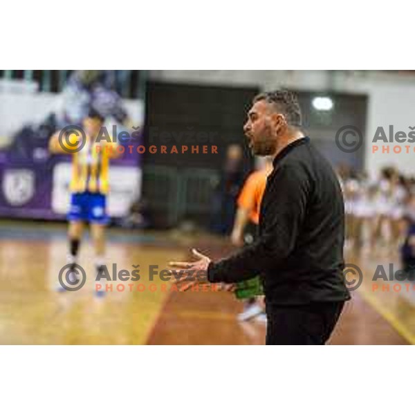 Boris Denic in action during handball match Maribor Branik - Celje pivovarna Lasko, Maribor 3.12.2014, Tabor Hall