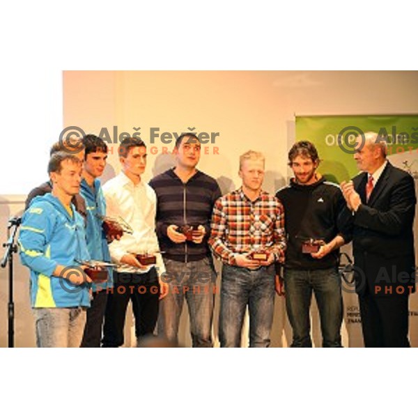 Disabled Sportsman of the year in Slovenia event in Austria Trend Hotel, Ljubljana, on December 8, 2014