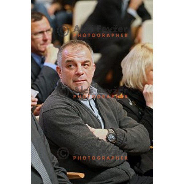 Matjaz Kopitar at Slovenian sportsman of the year 2014 awards during Gala night in Cankar Hall on December 9, 2014, Ljubljana, Slovenia