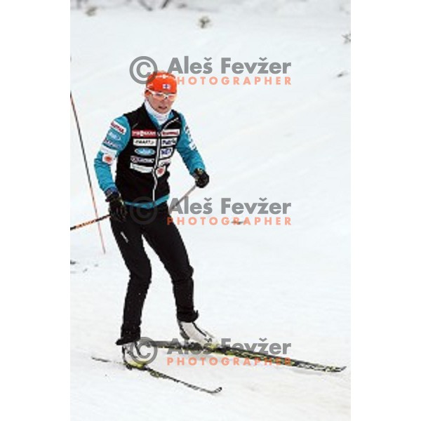 official training before first event of EBU Biathlon World Cup at Pokljuka, Slovenia on December 17, 2014