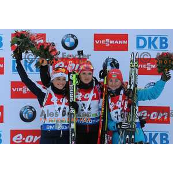 BMW IBU World Cup Biathlon women 7.5 km sprint at Pokljuka,Slovenia on December 18, 2014