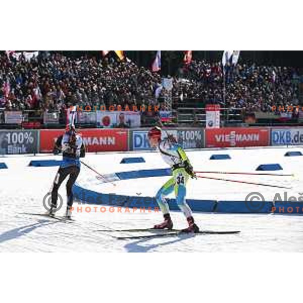Teja Gregorin of Slovenia during BMW IBU World Cup Biathlon, Women 10km pursuit, Pokljuka, Slovenia, December 20, 2014