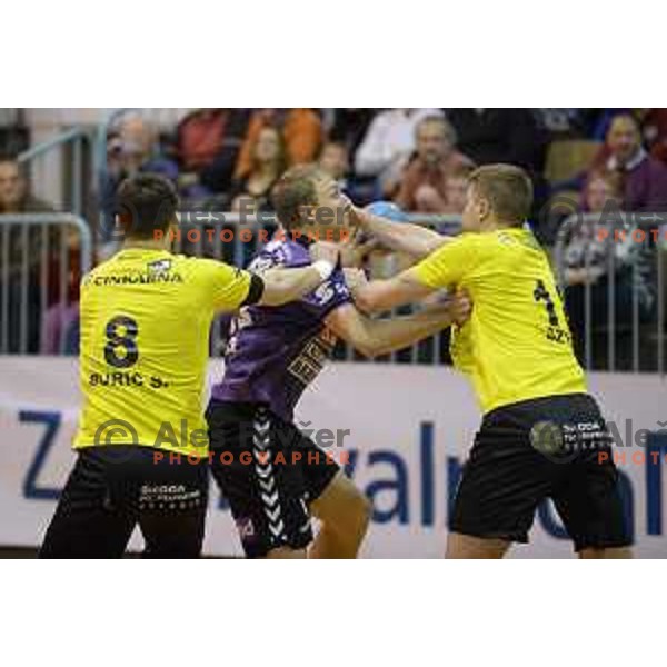 in action during RK Maribor - RK Velenje Gorenje handball match, played in Tabor hall, Maribor on 20.12.2014