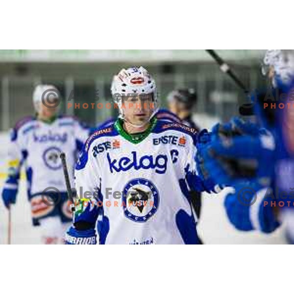 During ice hockey match of 39th round of EBEL League in Season 2014/15 between HDD Telemach Olimpija and EC VSV, played in Tivoli Hall, Ljubljana, Slovenia, on January 16, 2015