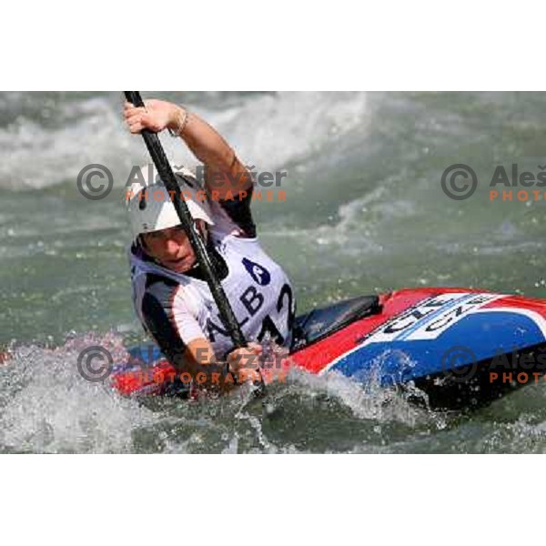 Irena Pavelkova (CZE) during qualification run at ICF slalom World Cup race in Tacen, Slovenia on July 7th 2007. Photo by Ales Fevzer 