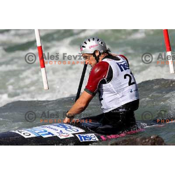 Dejan Stevanovic (SLO) during qualification run at ICF slalom World Cup race in Tacen, Slovenia on July 7th 2007. Photo by Ales Fevzer 