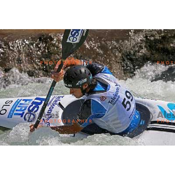 Dejan Kralj in Final of ICF slalom World Cup race in Tacen, Slovenia on July 8th 2007. Photo by Ales Fevzer 