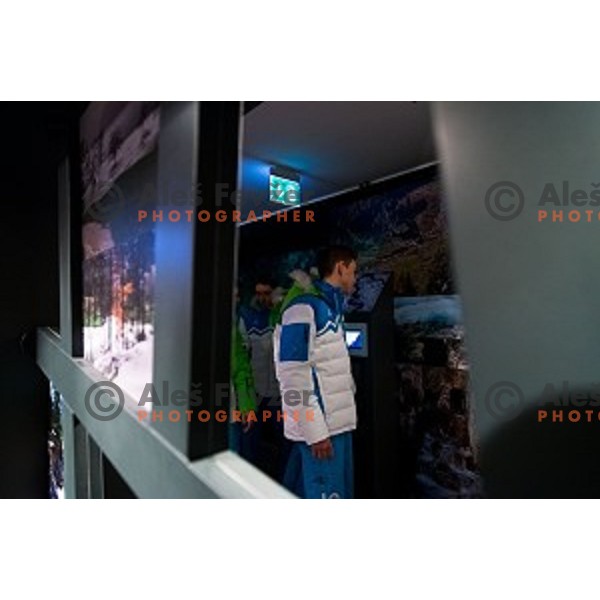 Press conference of Slovenian youth olympic team before European Youth Olympic Festival Vorarlberg 2015, Bled, Slovenia, on January 21, 2015