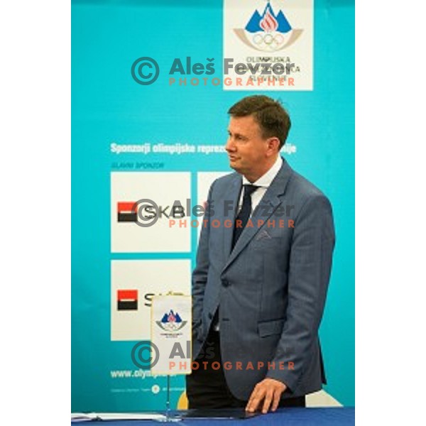 Press conference of Slovenian youth olympic team before European Youth Olympic Festival Vorarlberg 2015, Bled, Slovenia, on January 21, 2015