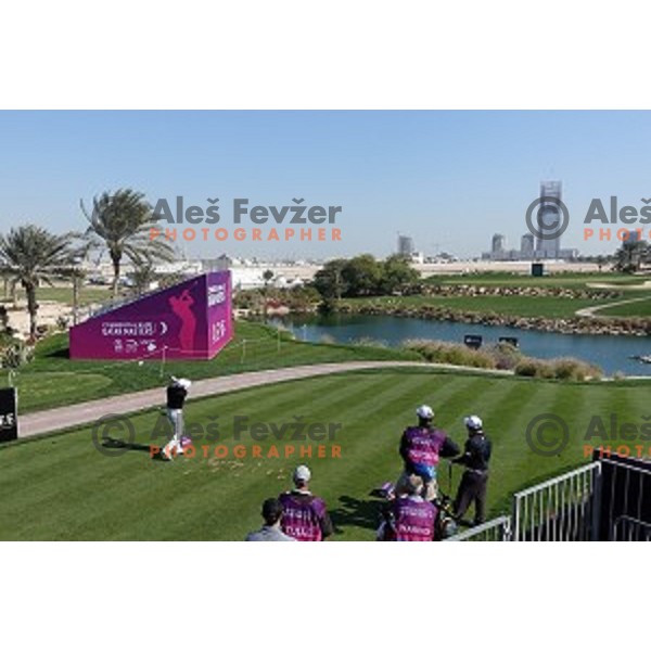 action in first round of Commercial Bank Qatar Masters, European Tour tournament, Doha Golf Club, Qatar on January 21, 2015