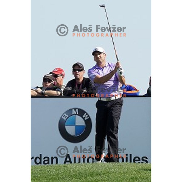 Sergio Garcia (ESP) in action in first round of Commercial Bank Qatar Masters, European Tour tournament, Doha Golf Club, Qatar on January 21, 2015