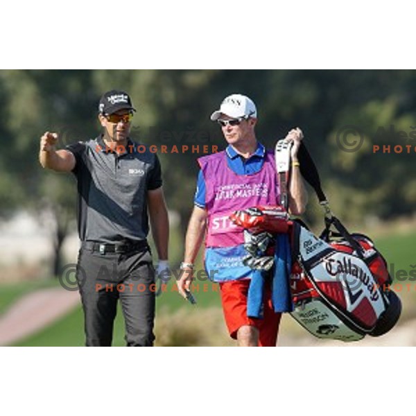 Henrik Stenson (SWE) in action in first round of Commercial Bank Qatar Masters, European Tour tournament, Doha Golf Club, Qatar on January 21, 2015