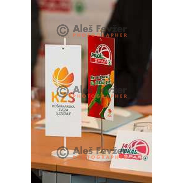 Press conference of KZS before Spar pokal 2015, Ljubljana, Slovenia, on January 22, 2015