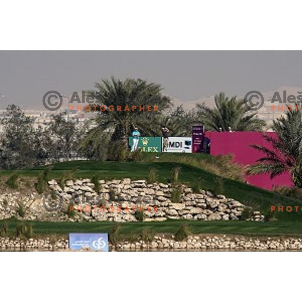 action in second round of Commercial Bank Qatar Masters, European Tour tournament, Doha Golf Club, Qatar on January 22, 2015