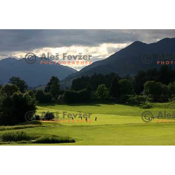Fairway of 13th hole at Millstatter See golf club in Austria. Photo by Ales Fevzer 