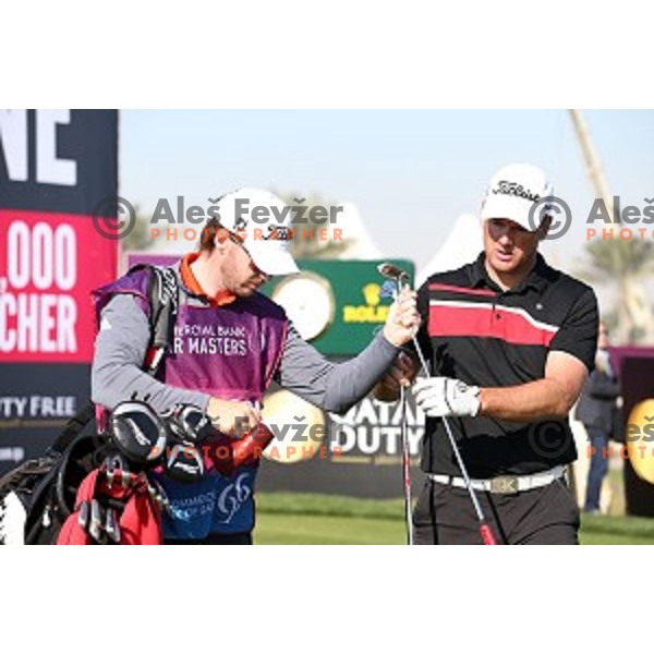 Robert Karlsson in action in second round of Commercial Bank Qatar Masters, European Tour tournament, Doha Golf Club, Qatar on January 22, 2015