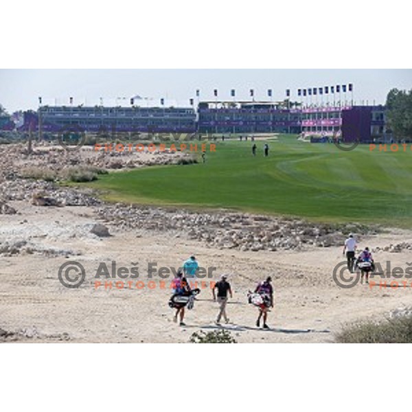 action in second round of Commercial Bank Qatar Masters, European Tour tournament, Doha Golf Club, Qatar on January 22, 2015