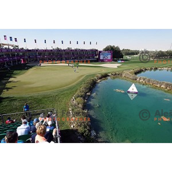 action in final round of Commercial Bank Qatar Masters, European Tour tournament, Doha Golf Club, Qatar on January 24, 2015