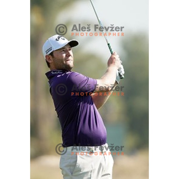 Branden Grace (RSA) winner of Commercial Bank Qatar Masters, European Tour tournament, Doha Golf Club, Qatar on January 24, 2015