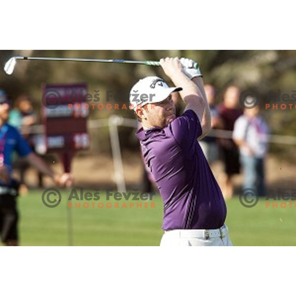 Branden Grace (RSA) winner of Commercial Bank Qatar Masters, European Tour tournament, Doha Golf Club, Qatar on January 24, 2015