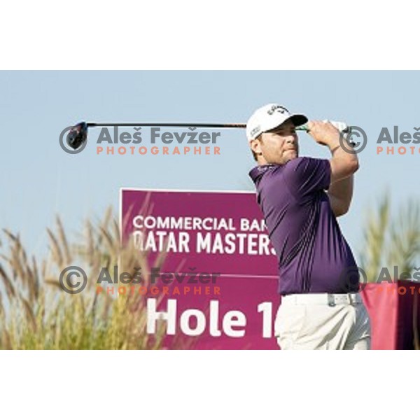 Branden Grace (RSA) winner of Commercial Bank Qatar Masters, European Tour tournament, Doha Golf Club, Qatar on January 24, 2015