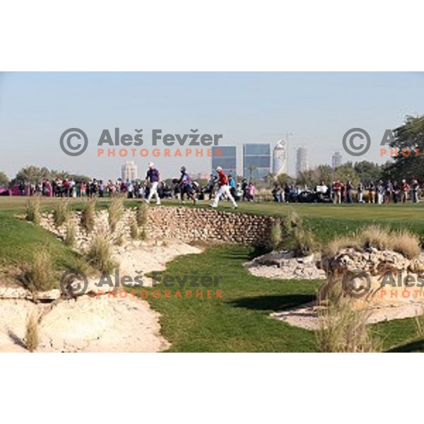 action in final round of Commercial Bank Qatar Masters, European Tour tournament, Doha Golf Club, Qatar on January 24, 2015