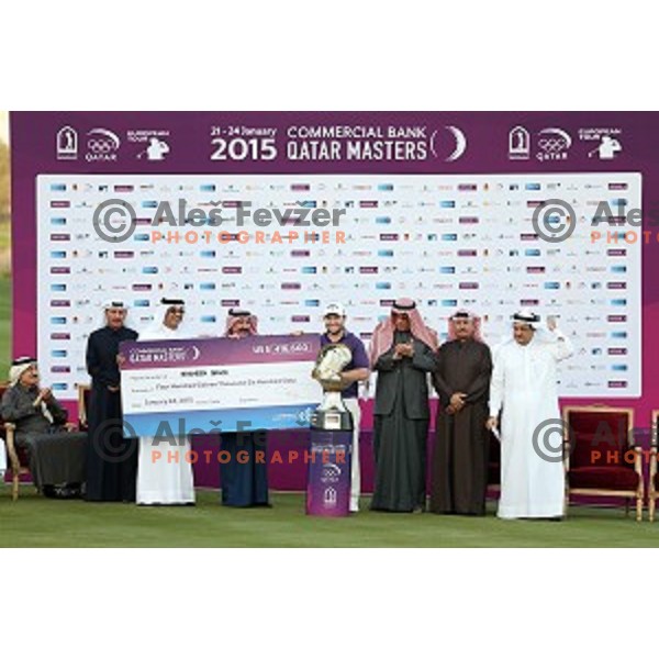 action in final round of Commercial Bank Qatar Masters, European Tour tournament, Doha Golf Club, Qatar on January 24, 2015