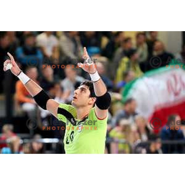 Samimi Alizera of Iran celebrating during friendly Futsal match between Slovenia and Iran, played in Kidricevo, Slovenia on February 10, 2015