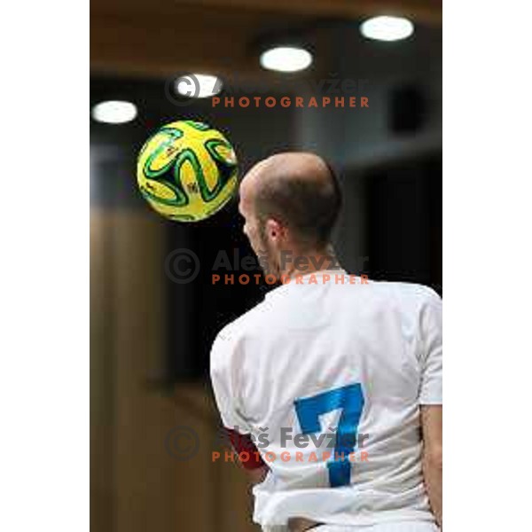Igor Osredkar, team captain of Slovenia during friendly Futsal match between Slovenia and Iran, played in Kidricevo, Slovenia on February 10, 2015