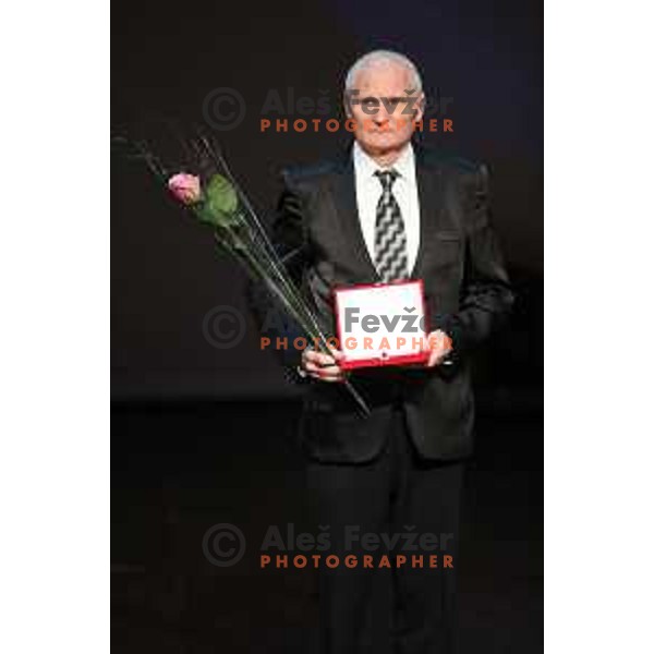 at 50. Annual Bloudek Prizes in Cankarjev dom, Ljubljana, Slovenia on February 11, 2015