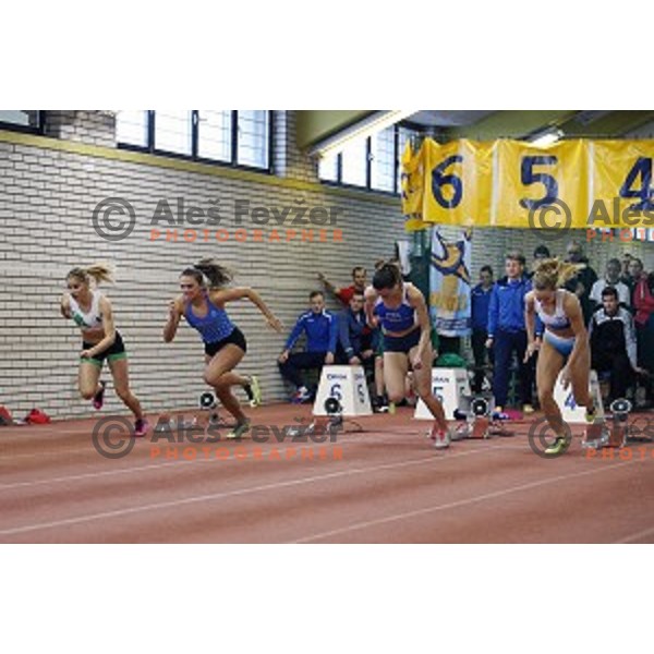 Slovenian National Athletics Indoor Championship in Ljubljana on February 14,2015